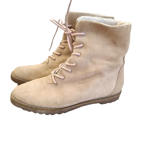 Johnston & Murphy Shoes - Johnston & Murphy Tan Suede Ankle Booties 6.5